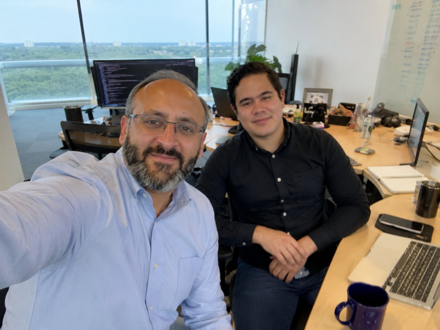 Gilberto y Adal, fundadores de Alex